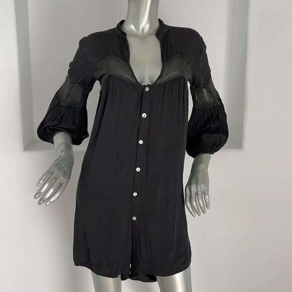 Anouck By Magali Pascal Hand Made Romper Gray Size S - Picture 15 of 16